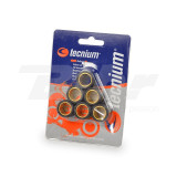 Jeu de galets Tecnium 25x22,2mm 20gr - 6 pièces | Oxmoto