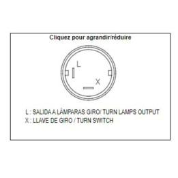 Centrale de clignotants électronique Tecnium DZE OE 2 pôles 12V