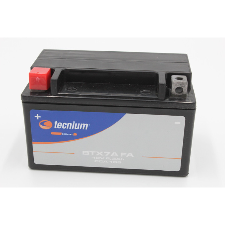 Batterie Tecnium sans entretien activé usine - BTX7A