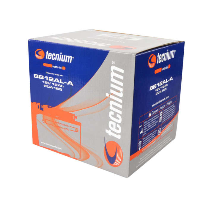 Batterie Tecnium conventionnelle avec pack acide - BB12AL-A2