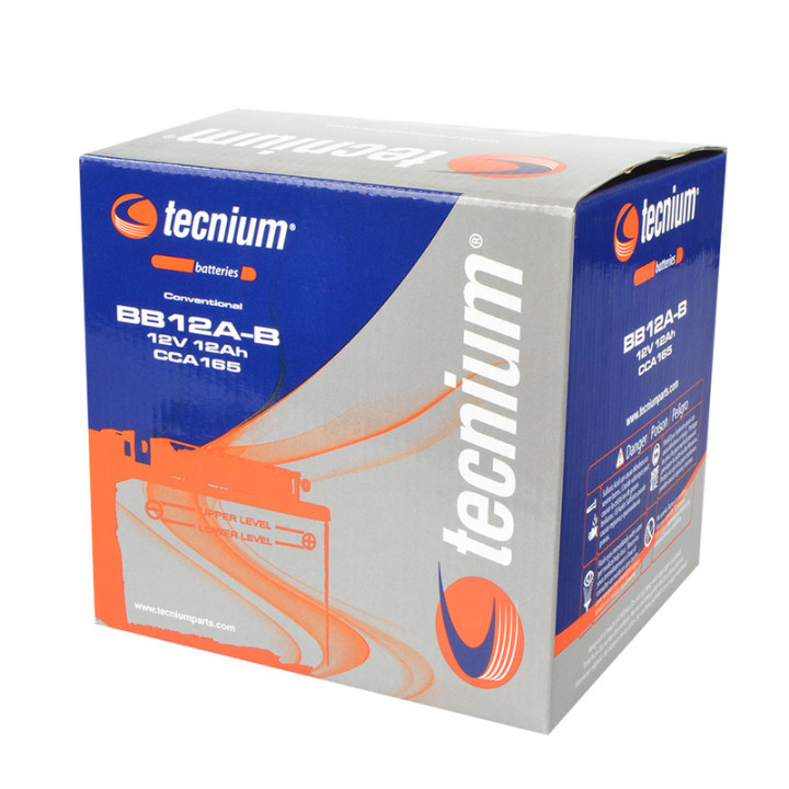 Batterie Tecnium conventionnelle avec pack acide - BB12A-B