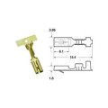Cosse femelle série 110 ML Bihr Ø0,85mm²/1,25mm² - 50pcs
