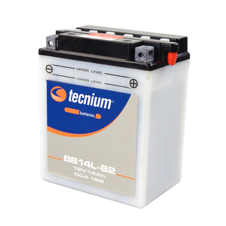 Batterie Tecnium conventionnelle avec pack acide - BB14L-B2