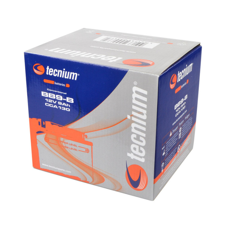 Batterie Tecnium conventionnelle avec pack acide - BB9-B