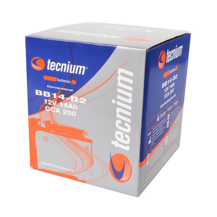 Batterie Tecnium conventionnelle avec pack acide - BB14-B2