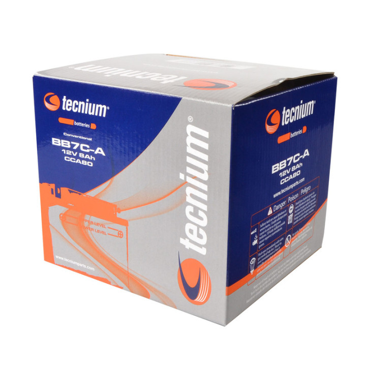 Batterie Tecnium conventionnelle avec pack acide - BB7C-A