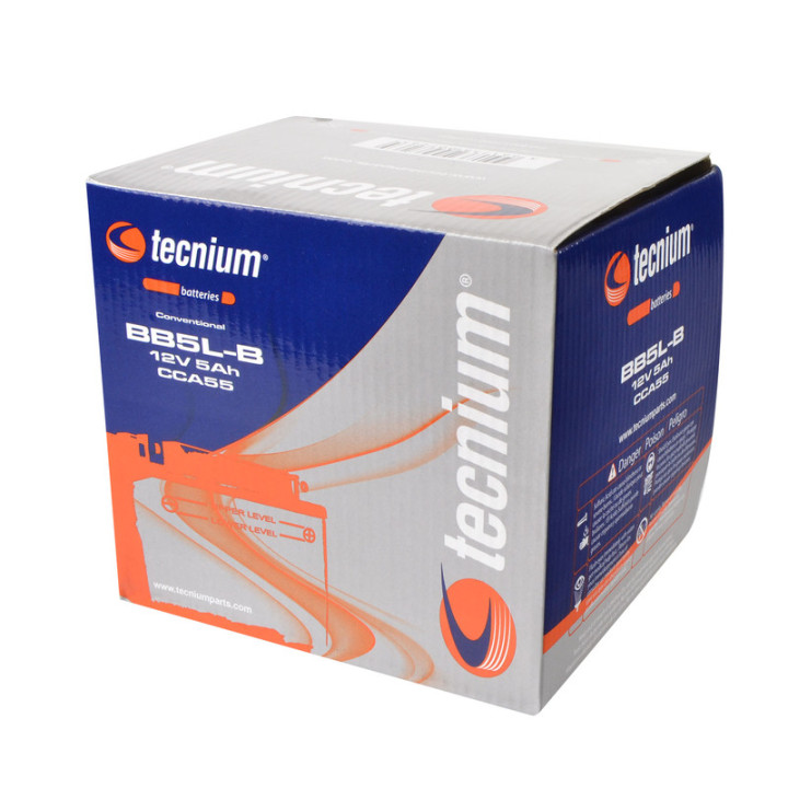 Batterie Tecnium conventionnelle avec pack acide - BB5L-B