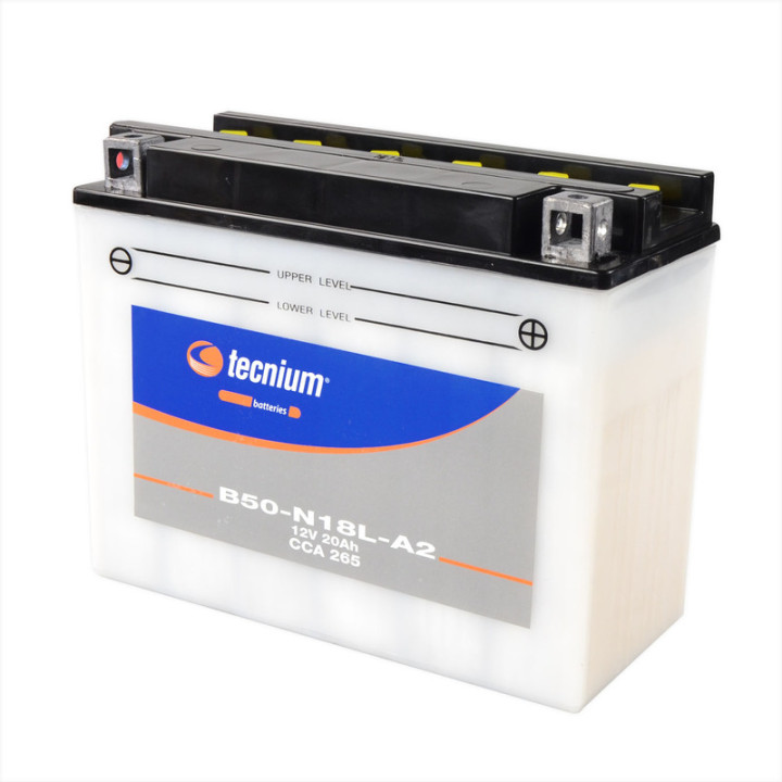 Batterie Tecnium conventionnelle avec pack acide - B50-N18L-A2