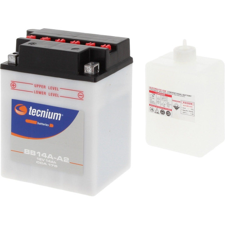 Batterie Tecnium conventionnelle avec pack acide - BB14A-A2