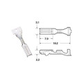 Cosse femelle série 090 FRKW Bihr Ø0,5mm²/0,85mm² | Oxmoto