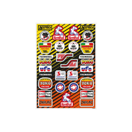 Planche stickers Tecnosel Vintage PVC | Oxmoto