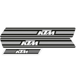 Kit déco Tecnosel Replica OEM KTM GS 74-76 fond noir