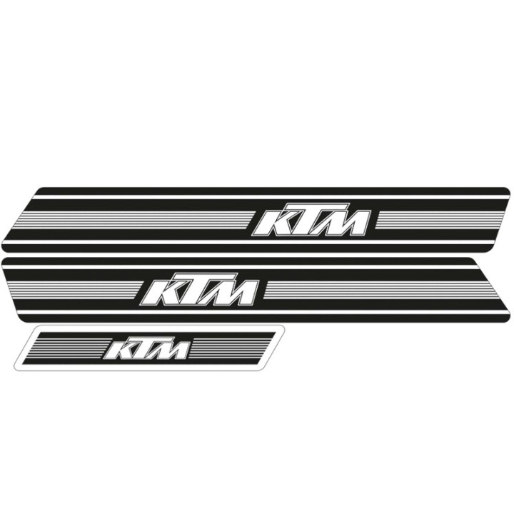 Kit déco Tecnosel Replica OEM KTM GS 74-76 fond noir