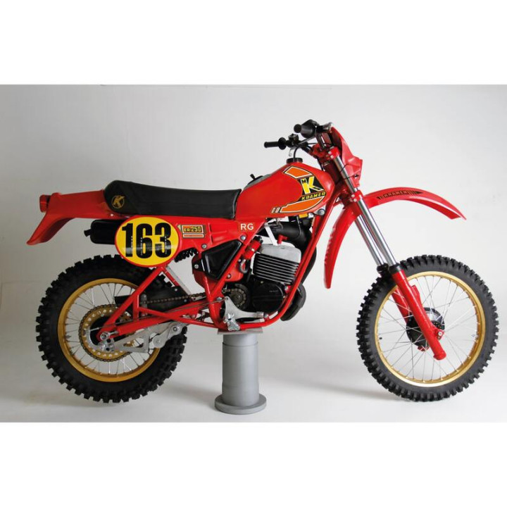 Kit déco Tecnosel Replica OEM Kramer 1981 orange | Oxmoto