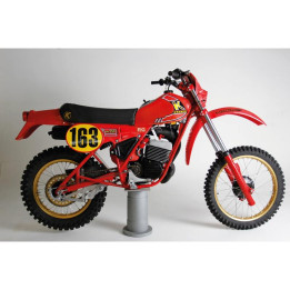 Kit déco Tecnosel Replica OEM Kramer 1981 rouge | Oxmoto