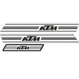 Kit déco Tecnosel Replica OEM KTM GS 74-76 fond blanc