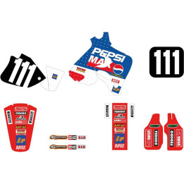 Kit déco Tecnosel Replica Team Honda Pepsi 1995 | Oxmoto