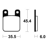 Plaquettes de frein Tecnium Performance métal fritté - MF59 achat en ligne