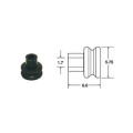 Joints silicone creux 090 smto Bihr ø1,7mm noir - 50pcs