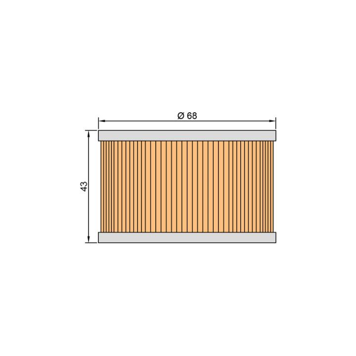 Filtre à huile TWIN AIR - 140000 | Oxmoto