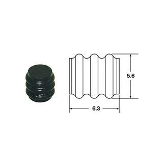 Joints silicone plein 090 smto Bihr ø1,7mm noir - 50pcs