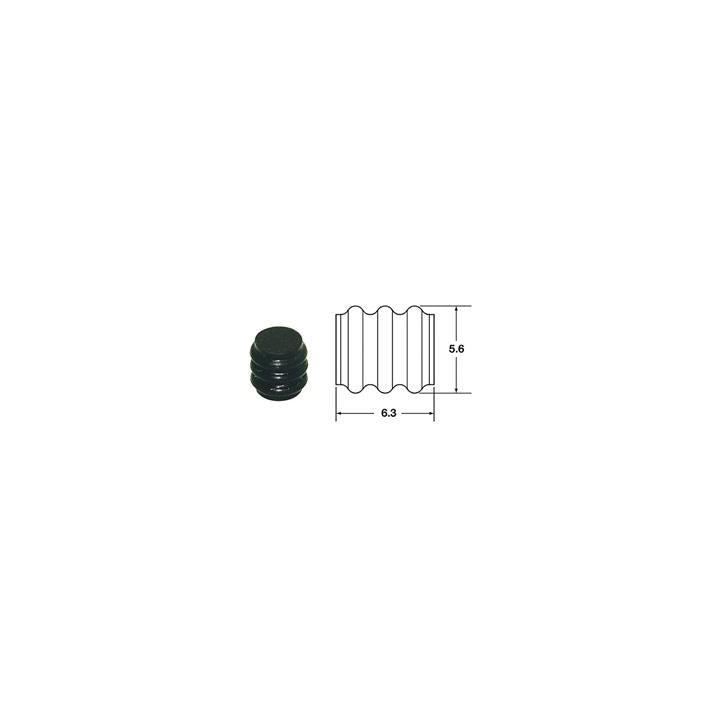 Joints silicone plein 090 smto Bihr ø1,7mm noir - 50pcs