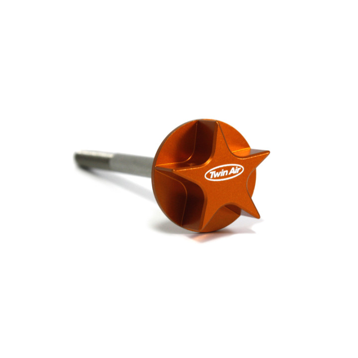 Vis de filtre TWIN AIR 60mm Powerflow | Oxmoto