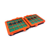 Kit 2 filtres à air + 2 cages TWIN AIR - 150607P | Oxmoto