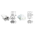 Jeu de connectiques 2 voies série 090 SMTO Bihr type origine Ø0,85mm²/1,25mm² - 5 jeux complets