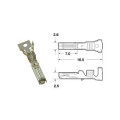 Cosse femelle générique Bihr Ø0,85mm²/1,25mm² | Oxmoto