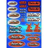 Planche d'autocollants TWIN AIR 2014 | Oxmoto