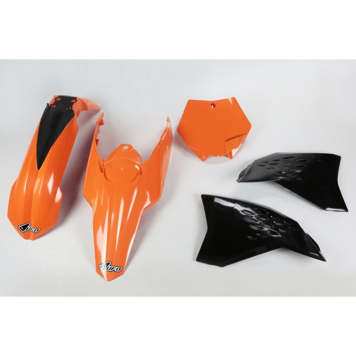 Kit plastique UFO couleur origine orange/noir KTM KTKIT506@999