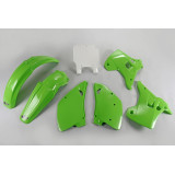 Kit plastique UFO couleur origine Kawasaki KX125/250 KAKIT194@999