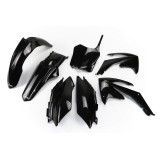 Kit plastique UFO noir Honda CRF250R/450R HOKIT114@001