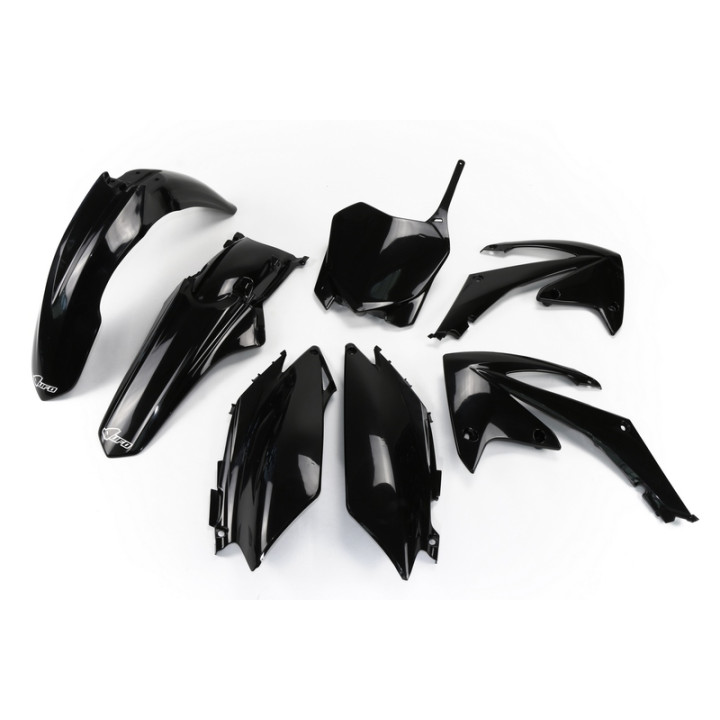 Kit plastique UFO noir Honda CRF250R/450R HOKIT114@001
