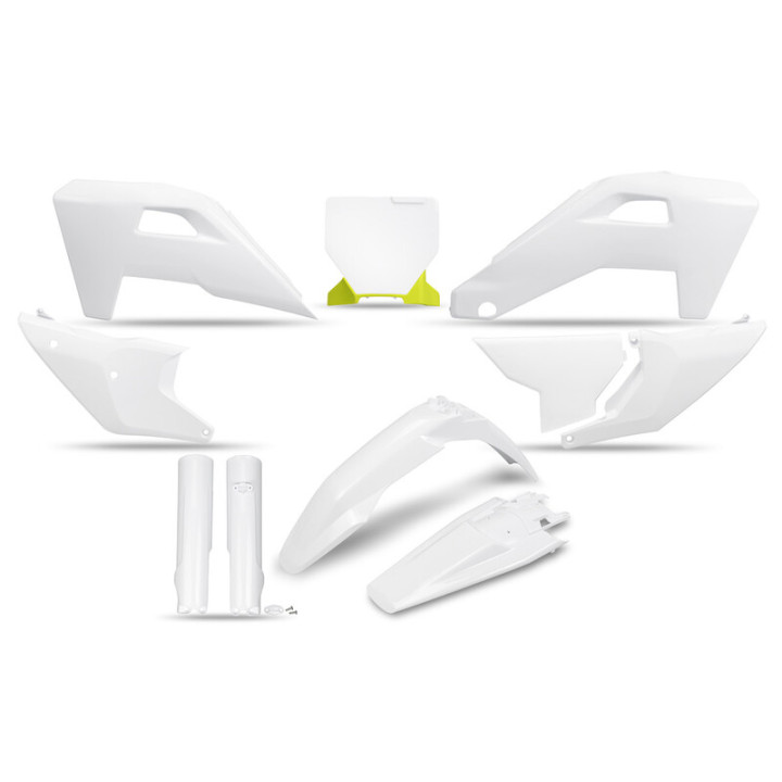 Kit plastiques complet avec protections de fourche UFO - couleur OEM HUKIT630F@999