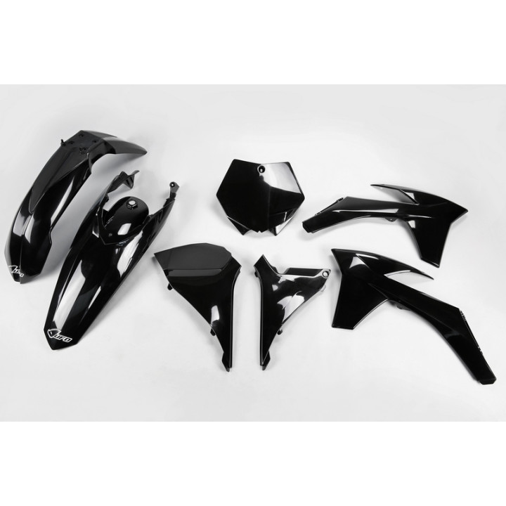 Kit plastique UFO noir KTM KTKIT510@001 | Oxmoto