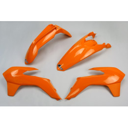 Kit plastique UFO orange KTM KTKIT516@127 | Oxmoto