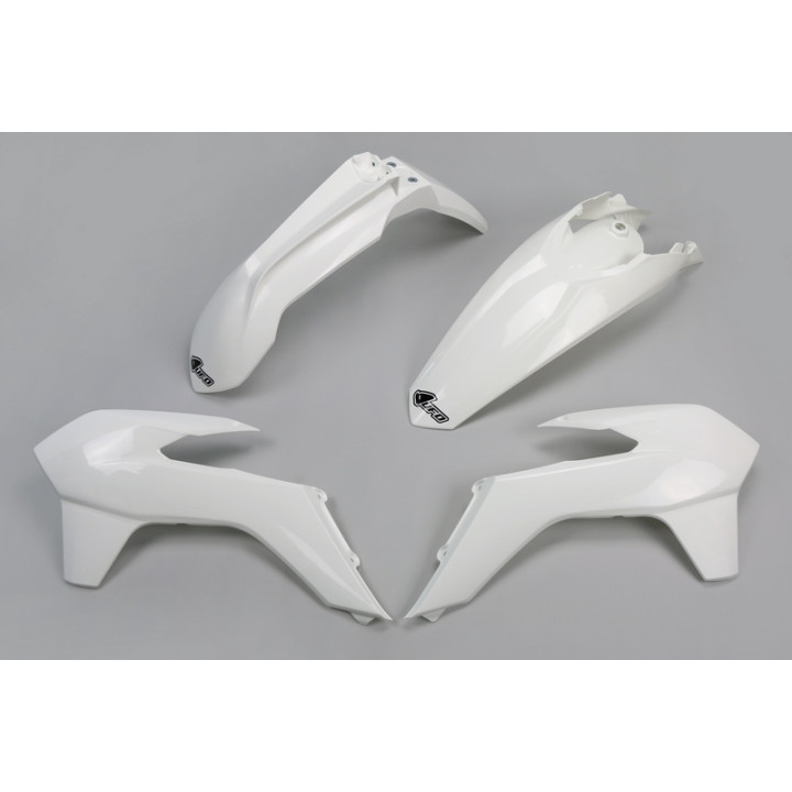 Kit plastique UFO blanc KTM KTKIT516@047 | Oxmoto
