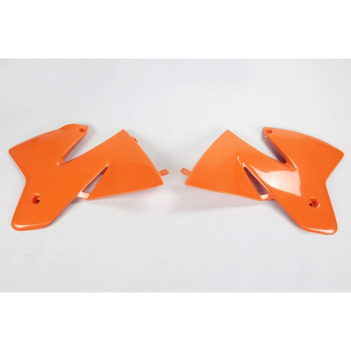 Ouïes de radiateur UFO orange KTM KT03040#127 | Oxmoto