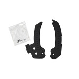 Protection de cadre UFO - noir HU04328#001 | Oxmoto