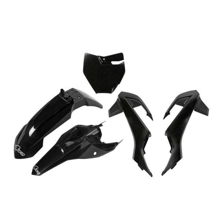 Kit plastiques UFO noir Gas Gas MC | Oxmoto