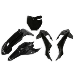 Kit plastique UFO noir KTM SX | Oxmoto