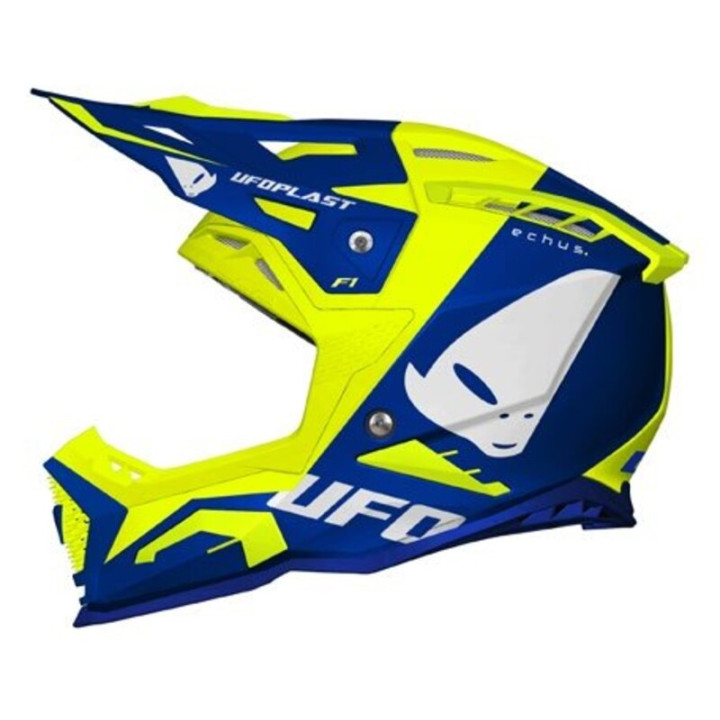 Casque UFO Echus - jaune neon | Oxmoto