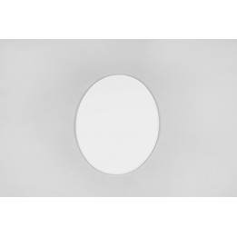 Plaque numéro frontale UFO Oval blanc | Oxmoto