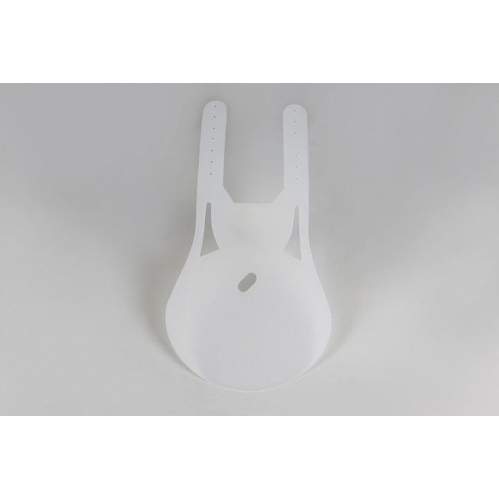 Plaque numéro frontale UFO Oval translucide | Oxmoto