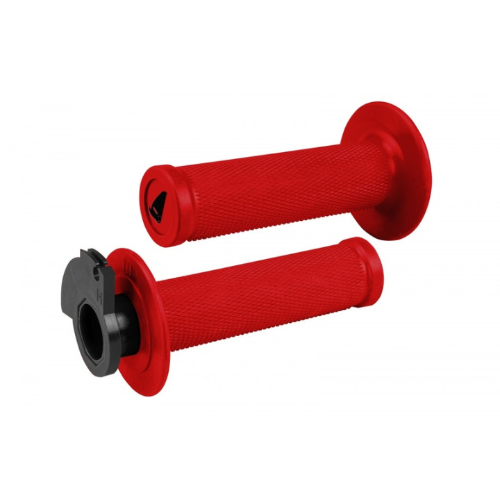 Revêtements UFO Lock On - rouge | Oxmoto