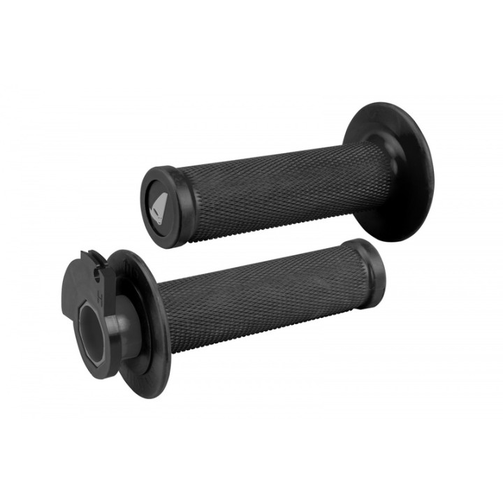 Revêtements UFO Lock On - noir | Oxmoto