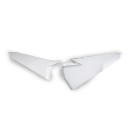 Plaques latérales supérieures UFO blanc | Oxmoto