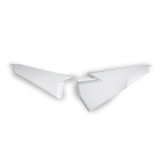 Plaques latérales supérieures UFO blanc | Oxmoto
